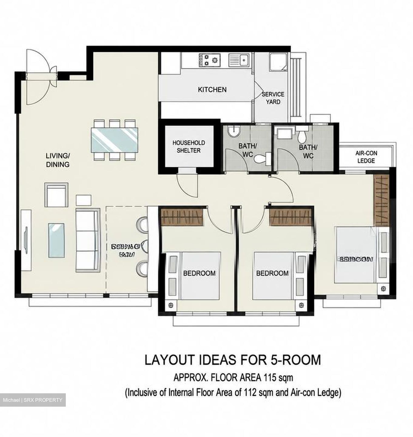 Blk 451B West Terra @ Bukit Batok (Bukit Batok), HDB 5 Rooms #583107071